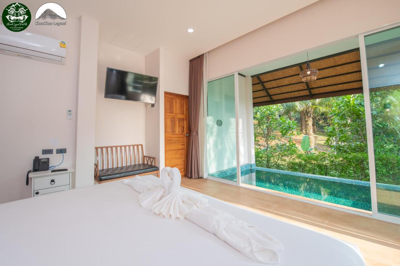 Khaosok Legend Poolvilla Ban Kraison Kültér fotó